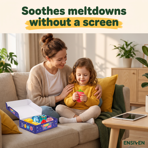 Squishlet & Co™ calming squishy set for kids