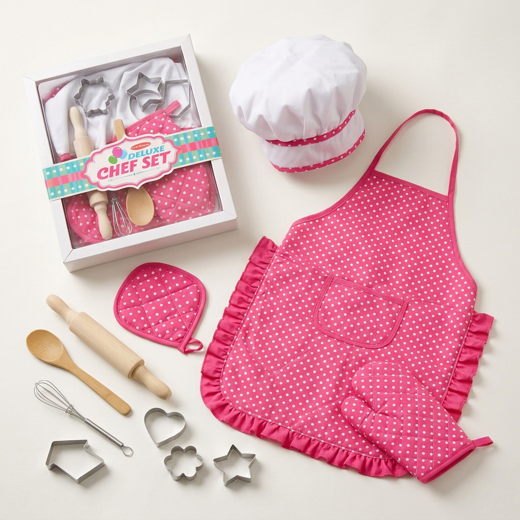 kids baking tools set