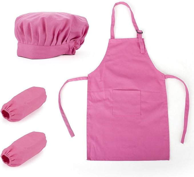 apron, hat & sleeve (3-13 years)