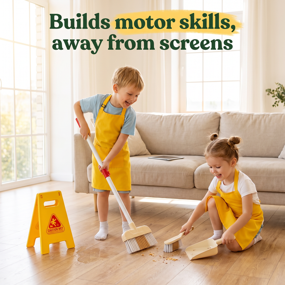 Niblett & Co™ 8 pcs cleaning set for kids