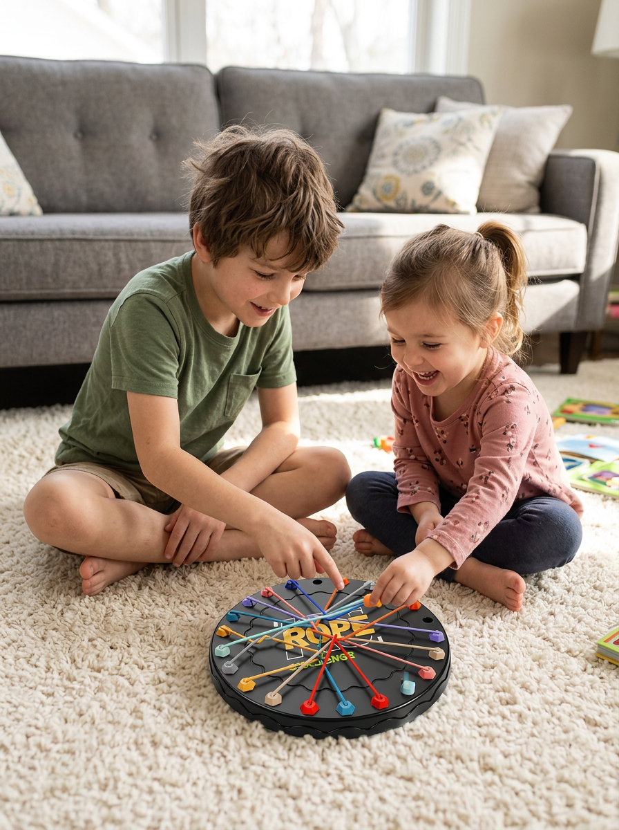 rope challenge untangling game