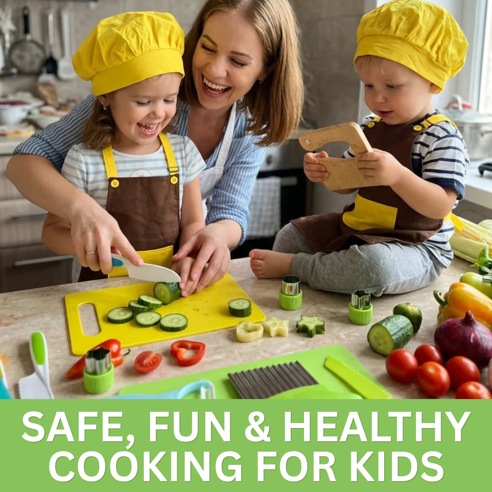 Niblett & Co™ 13 pcs safe kitchen set for kids